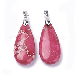 Натуральный регалит / имперская яшма / морские отложения яшмовые подвески&nbsp;G-L515-02A