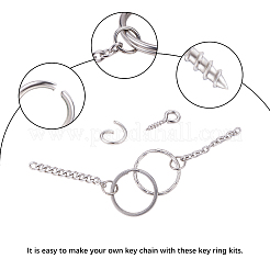 Брелок из нержавеющей стали 304 STAS-UN0003-23P