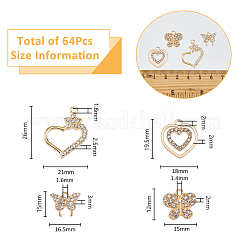 Подвески из сплава 64 шт. FIND-FH0008-92