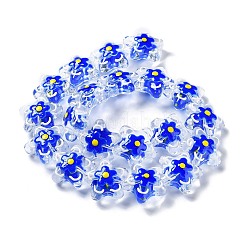 Прозрачные стеклянные бусины&nbsp;GLAA-H028-01F