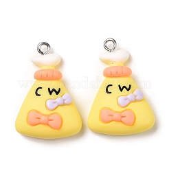 Подвески из непрозрачной смолы&nbsp;RESI-G032-E02