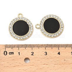 Подвески из сплава и страза FIND-B051-08G