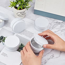 Круглые алюминиевые жестяные банки&nbsp;LS-CON-WH0079-13A