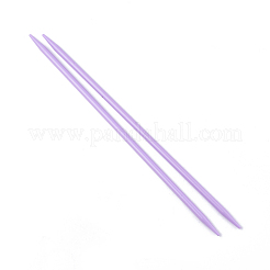 ABSプラスチック編み針  ミックスカラー  350x4~10mm  14個/セット&nbsp;TOOL-T006-20