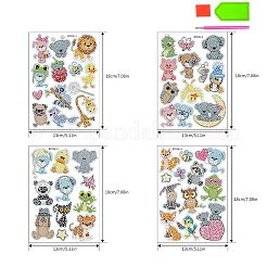 Tiere DIY Diamant Malerei Aufkleber Set&nbsp;PW-WG9363D-01