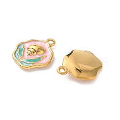 Подвески из нержавеющей стали 304 с эмалью&nbsp;STAS-I346-02G