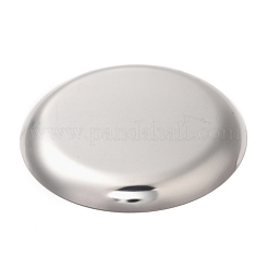 Не тускнеющая плоская круглая пластина для демонстрации ювелирных изделий из нержавеющей стали 430&nbsp;STAS-P289-01P