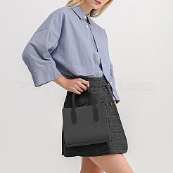 Cuir synthétique pu cousu sur les sangles du sac&nbsp;FIND-WH0110-495A