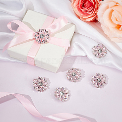 6 шт. латунные пуговицы с 1 отверстиями на ножке&nbsp;BUTT-FG0001-15A