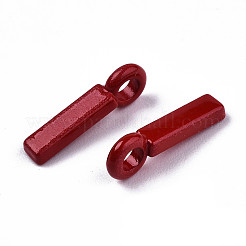 Spritzlackierte 2-Schleifen-Gliederanhänger aus Legierung&nbsp;LS-X-PALLOY-T075-48I-RS