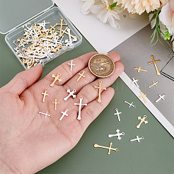 100шт 10 стиля латунные подвески&nbsp;KK-PH0012-23A