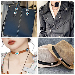 16 комплект декоративных заклепок из сплава в тибетском стиле&nbsp;BUTT-TA0001-13