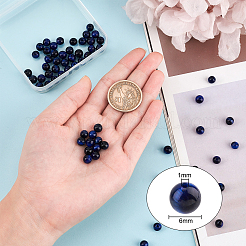 1 нить бусин из натурального тигрового глаза&nbsp;G-OC0002-19