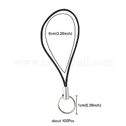 100 шт. нейлоновый шнур для мобильных устройств с петлями для шнура&nbsp;MOBA-YW0001-02