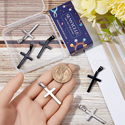 8 шт. подвески из нержавеющей стали 304 двух цветов STAS-SC0009-39