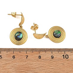 Pendientes colgantes de acero inoxidable 304 para mujer.&nbsp;EJEW-JE07347