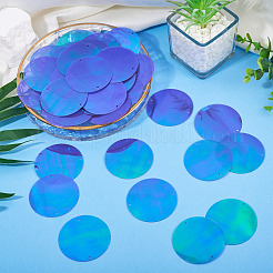 150 шт. радужные переливающиеся звенья из ПВХ с пайетками/блестками FIND-TA0008-10C