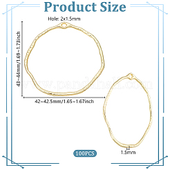 Подвески из сплава с открытой спиной FIND-OC0013-31B