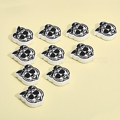 10шт пищевые экологически чистые силиконовые бусины SIL-CA0001-98