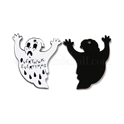 Colgantes de acrílico impresos de halloween&nbsp;SACR-G026-02B