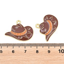 Ciondoli in lega smaltata a tema cowboy occidentale&nbsp;LS-ENAM-L056-01F-01