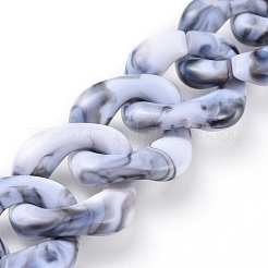 Акриловые браслеты в стиле имитация драгоценного камня&nbsp;BJEW-JB04583