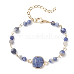 Браслеты из натуральных драгоценных камней для женщин.&nbsp;BJEW-JB13315