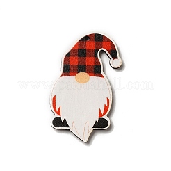 Рождественские односторонние деревянные большие подвески с принтом&nbsp;LS-WOOD-H102-01D