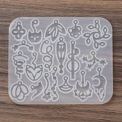 Кулон силиконовые Молды&nbsp;AJEW-S041-03A