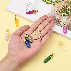 Подвески из натурального смешанного камня&nbsp;G-CJ0001-30