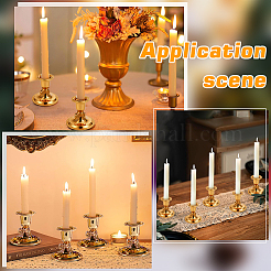 Подсвечники из цинкового сплава&nbsp;AJEW-WR0003-13G