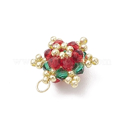 Рождественские подвески из искусственного австрийского хрусталя в форме конуса PALLOY-MZ00816