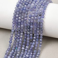 Perline tanzanite naturale fili&nbsp;G-S361-3mm-008