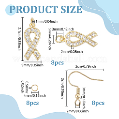 DIY-Ohrring-Sets zum Thema Bewusstsein&nbsp;SENE-NB0015-63