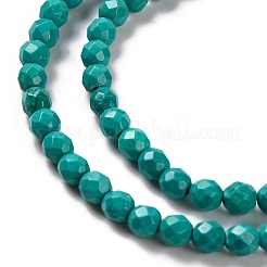 Fili di perline howlite naturale&nbsp;G-C025-02C-08