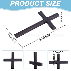 Holzkreuz Wanddekoration&nbsp;WOOD-WH0124-91