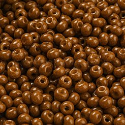 Стеклянные бусины с имитацией нефрита SEED-Z001-A-B13