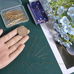 100 шт. 5 шт. латунных штифтов с плоской головкой KK-SC0005-33