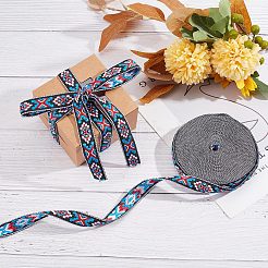 Jacquard-Polyesterbänder im Ethno-Stil&nbsp;SRIB-GF0001-14