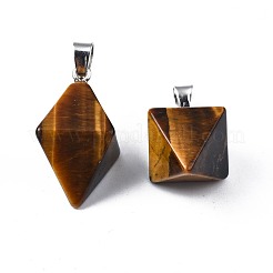 Природных тигровый глаз подвески&nbsp;G-N326-107D