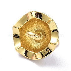 Encantos reales de latón chapado en oro de 18k&nbsp;X1-KK-L188-24G-01