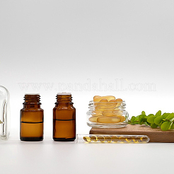 3 шт. стеклянные флаконы-капельницы&nbsp;MRMJ-LP0001-14