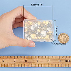 Подвески из сплава в тибетском стиле&nbsp;TIBEP-SC0002-13