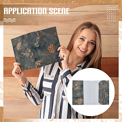 Тканевые обложки для книг AJEW-WH0695-018B