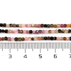 Fili di perle di tormalina multicolore naturale&nbsp;X-G-F770-A01-02
