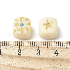 Куб с солнцем луна звезды натуральные бусины тагуа фурнитура для ювелирных изделий WOOD-V001-01