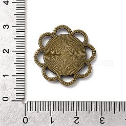Цветочные параметры сплава кабошон PALLOY-N0088-33AB-NF