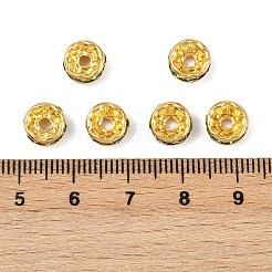 Латунь марки А горный хрусталь Spacer бисер&nbsp;RSB038NF-10G