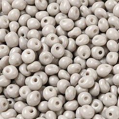 6/0 perline di semi di vetro con vernice opaca per cottura a forno&nbsp;SEED-M012-02A-10