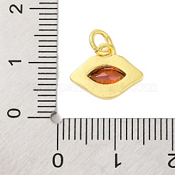 Стойки обшивки латунь микро проложить кубическую прелесть диоксида циркония&nbsp;KK-F881-04G-05